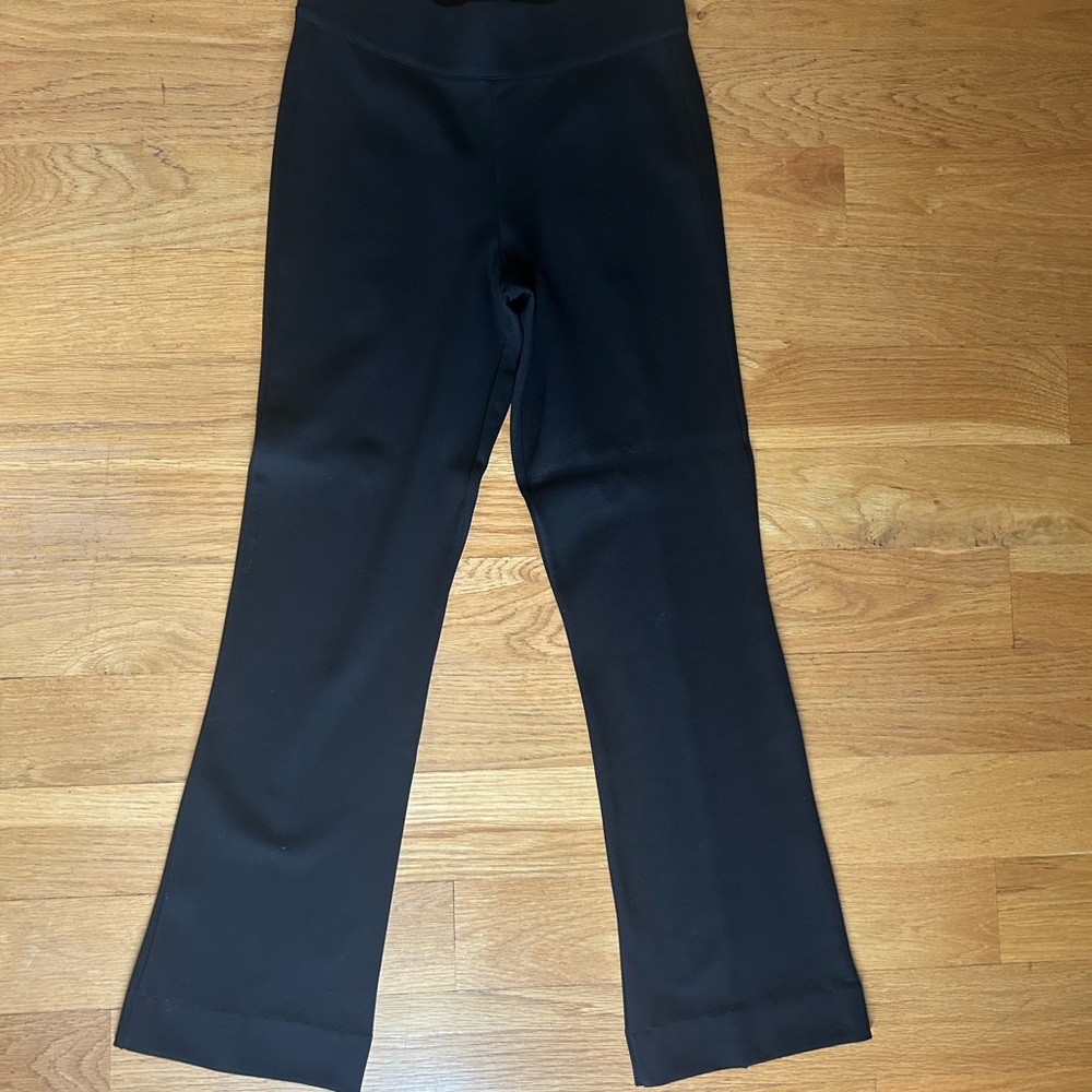 NWT Cuyana Women's slim flare Black Pants